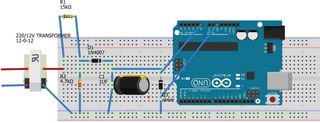How To Make a Digital Voltmeter Using ArduinoSimplest Circuit Diagram
