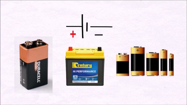 Different types of batteries