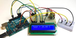 Arduino based thermometer