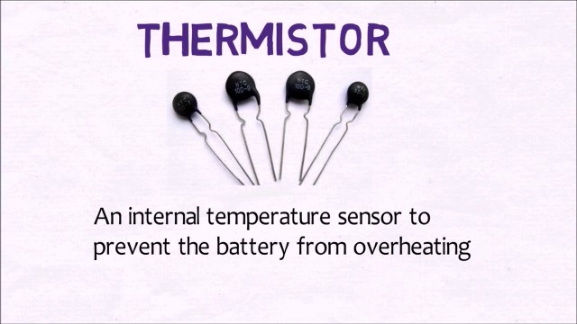 What is a Thermistor in a battery