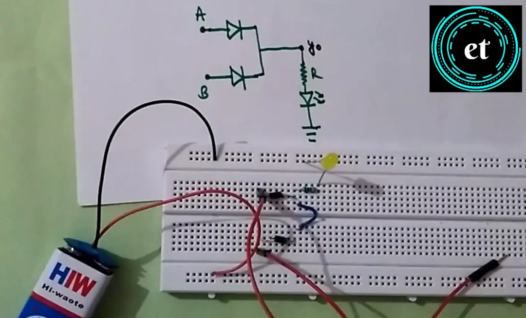 Connect the resistor