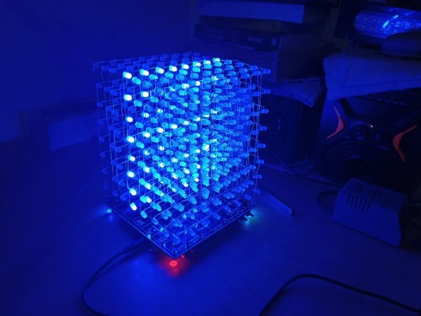 How to Assemble DIY LED Cube(8x8x8) that play Music!