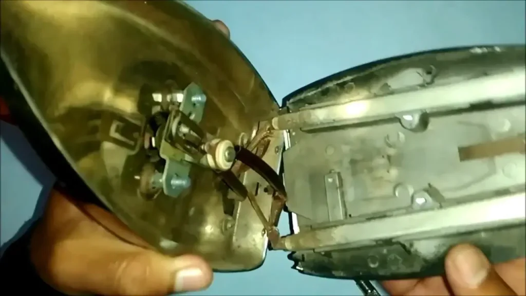 Inside View of an Electric Iron