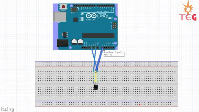 LM35 Connections with Arduino