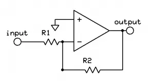 Inverting Op-amplifer circuit