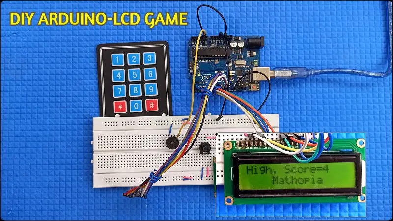 DIY Arduino LCD game