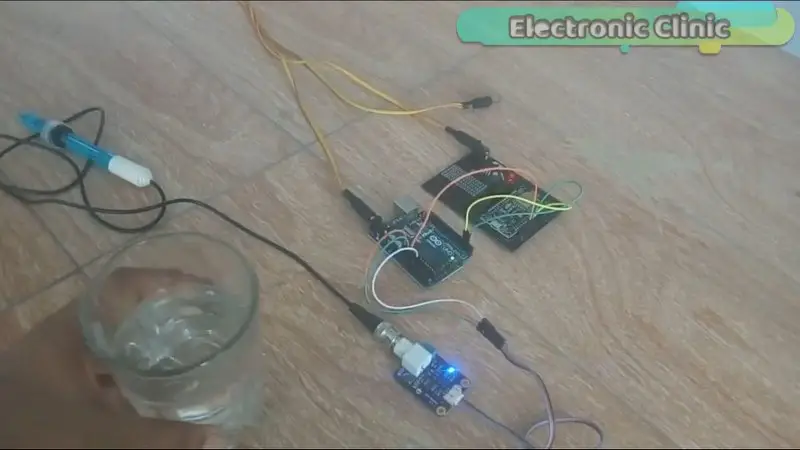 Water quality monitoring Arduino project