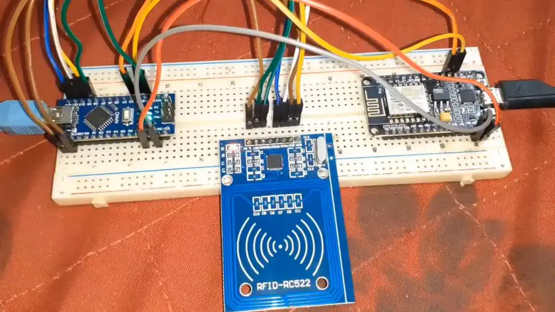 Arduino and ESP32 based attendence system IoT project