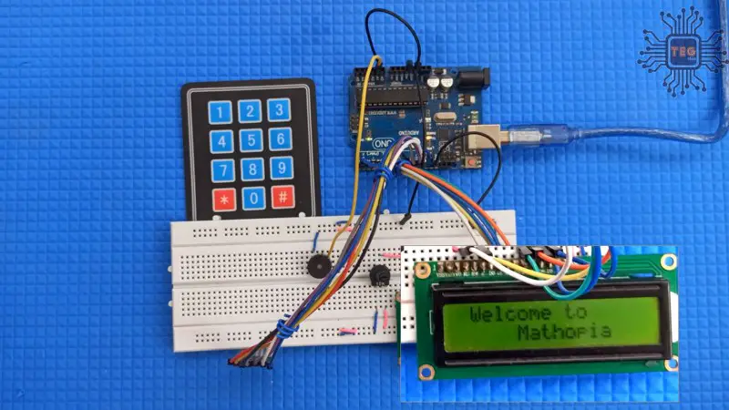 LCD-Keypad math game