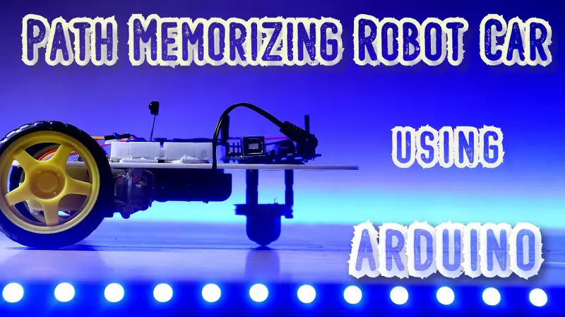 Path Memorizing Robot using Arduino