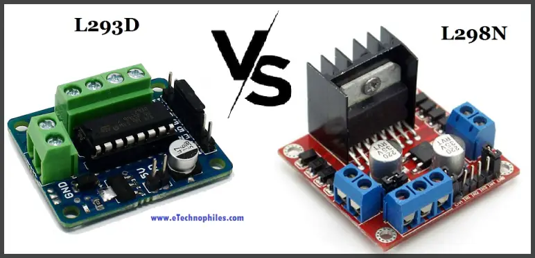 L293D vs L298N differences