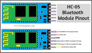 HC-05 pinout, specifications, datasheet and Arduino connection