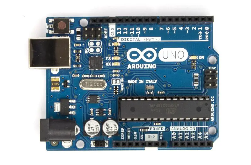 Arduino UNO R3 Front side