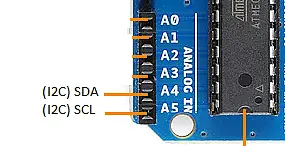 I2C Pins on Arduino UNO