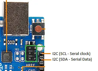 I2C Pins on Arduino UNO