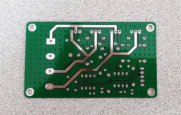 Fabricated PCB from PCBWay