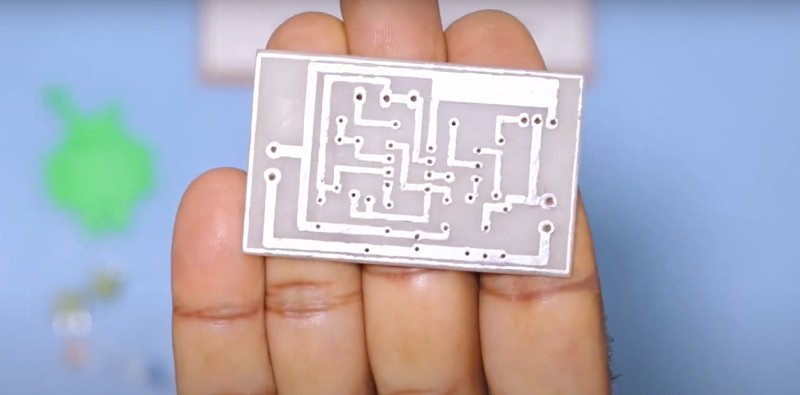 Fabricated PCB from PCBWay