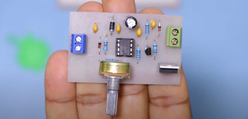Assembled circuit of speed controller