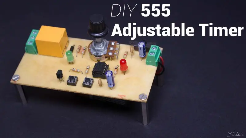 555 Adjustable timer relay switch
