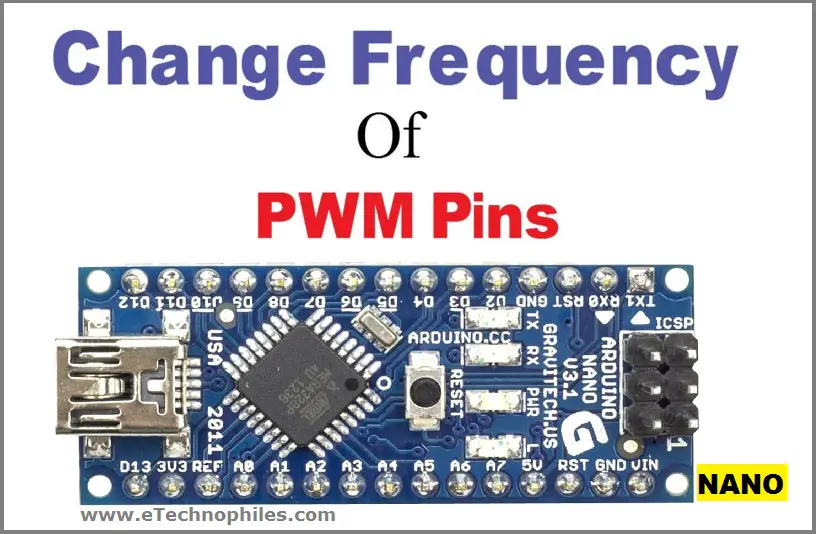 Arduino Nano PWM frequency change