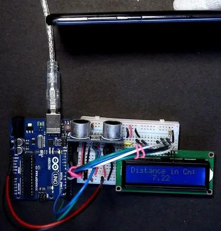 Distance Measurement using LCD