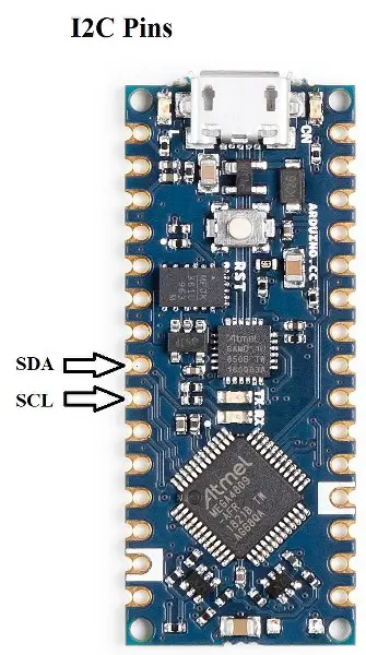 I2C pins