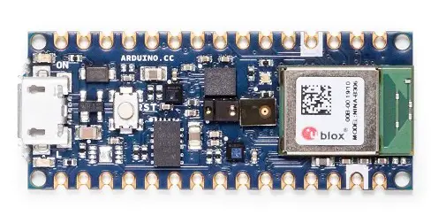 Front side of Nano BLE Sense