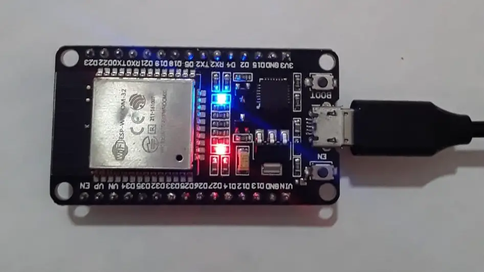 Onboard LED blinking on ESP32