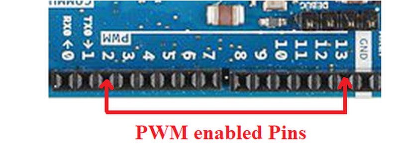 Arduino Due PWM enabled pins