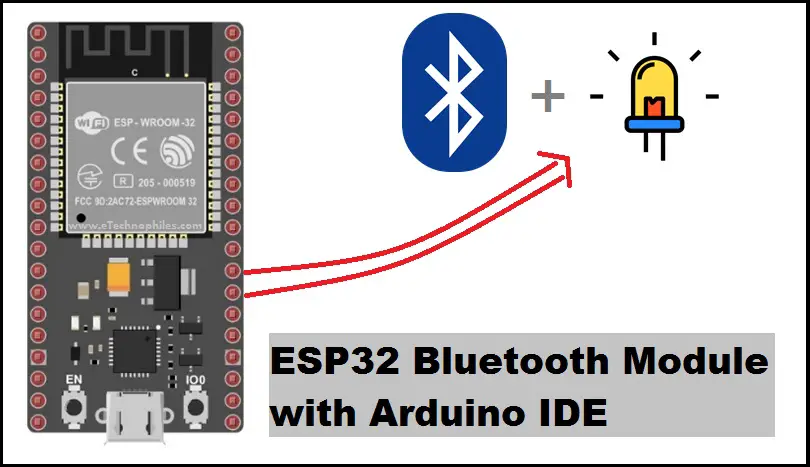 ESP32 bluetooth module with Arduino IDE