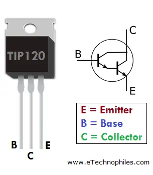 TIP120 Pinout