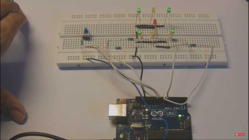 Electronic Dice using LEDs and Arduino