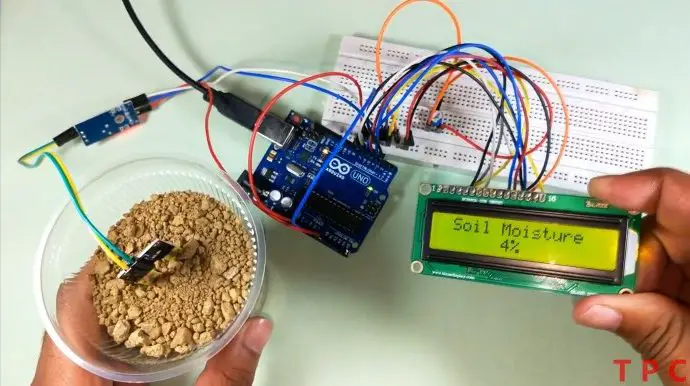 Soil Moisture Monitoring Arduino project