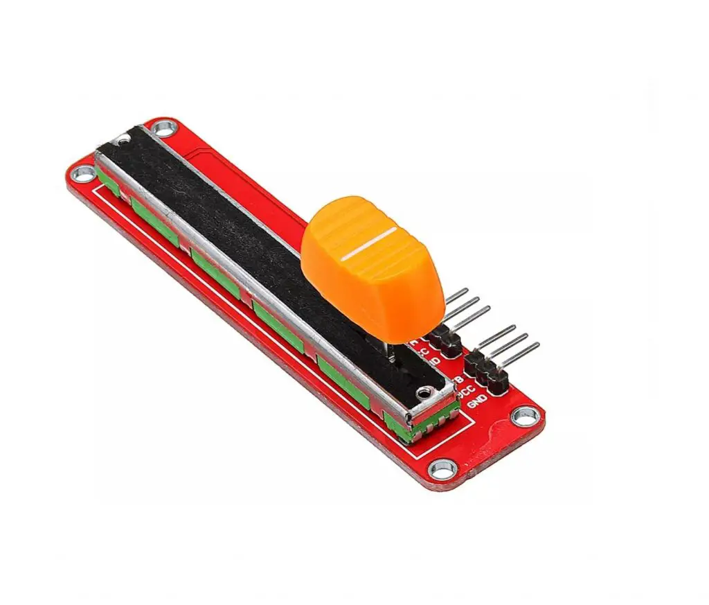 Dual slide potentiometer