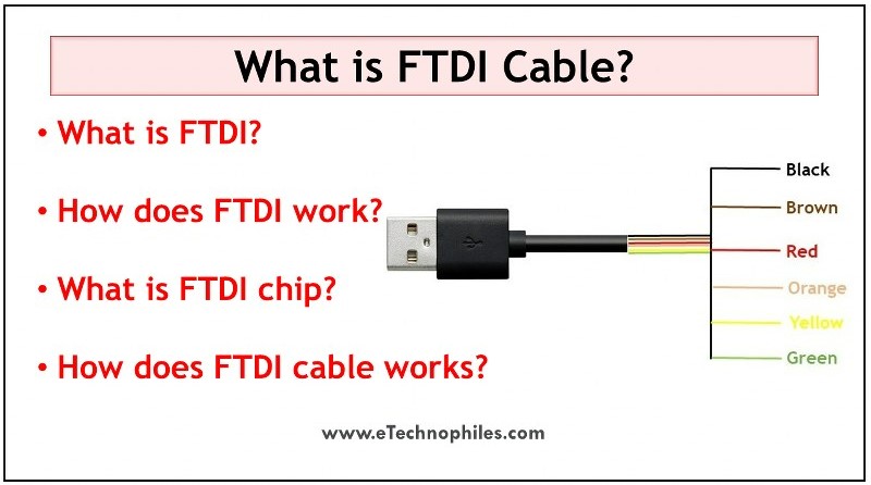 What is FTDI cable?