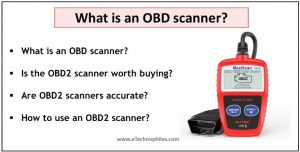 What is an OBD scanner?