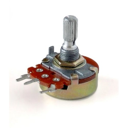 A rotary potentiometer