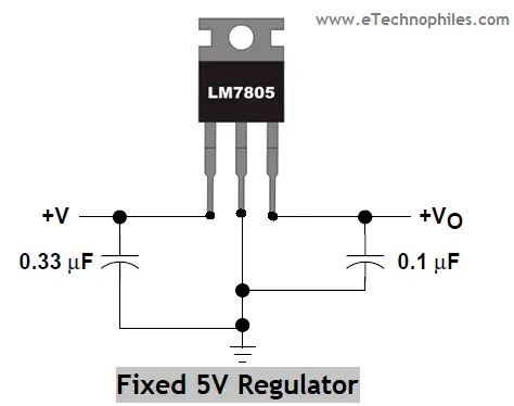 How to use LM7805