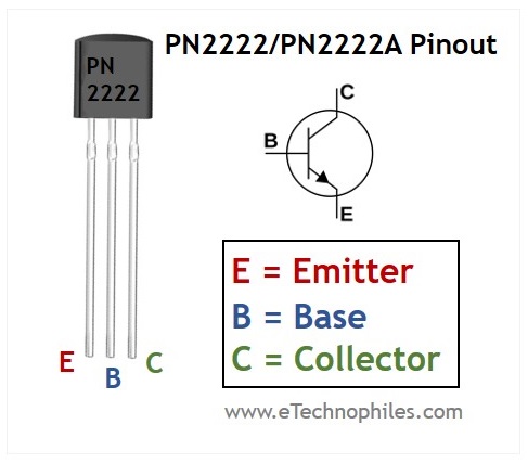 PN2222 Pinout Diagram