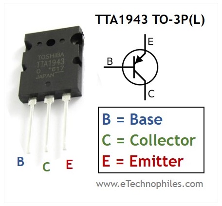 TTA1943 Pinout 