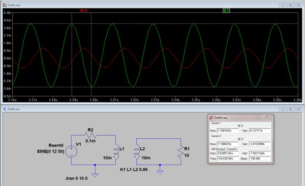 Simulation in LTspice