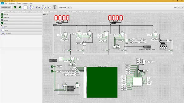 CircuitSim: Online circuit simulator