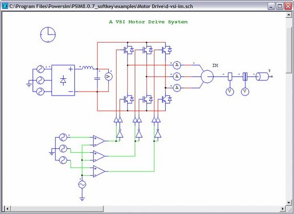 PSIM circuit simulation software