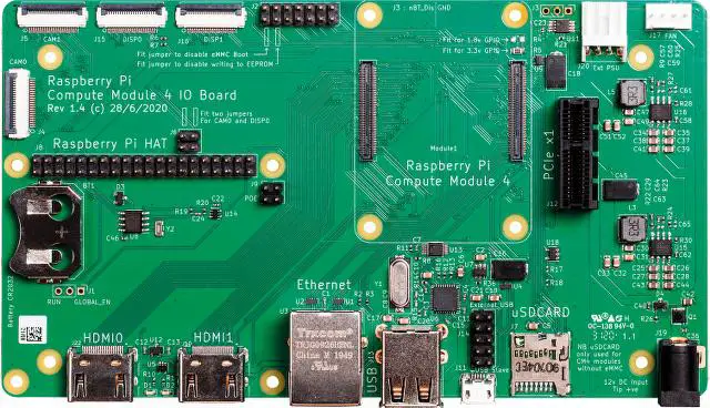 RPI compute module 4 IO board