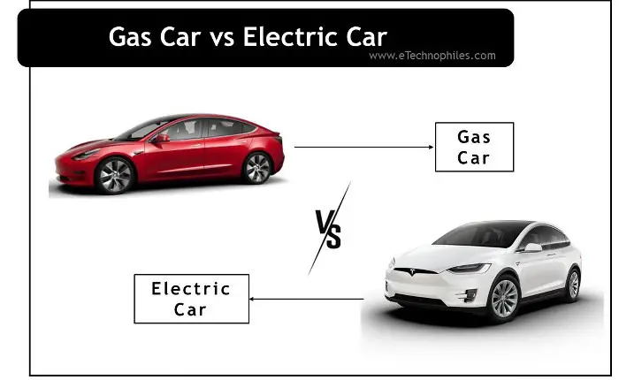 electric car vs gas car