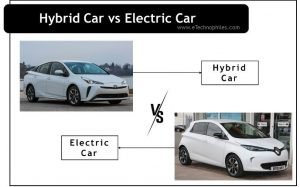 hybrid car vs electric car