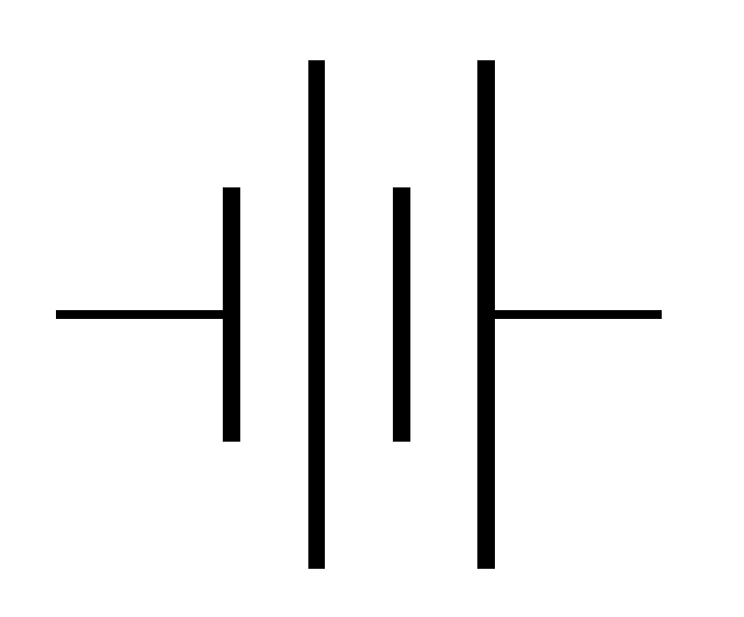 Representation of a battery