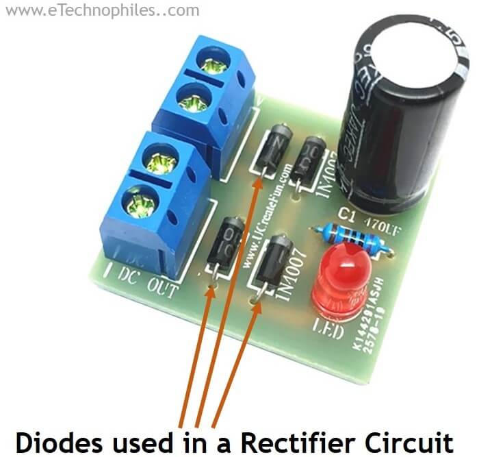 Diode in a Rectifier circuit