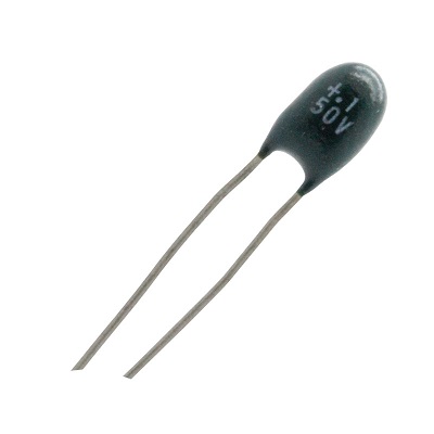 A tantalum capacitor