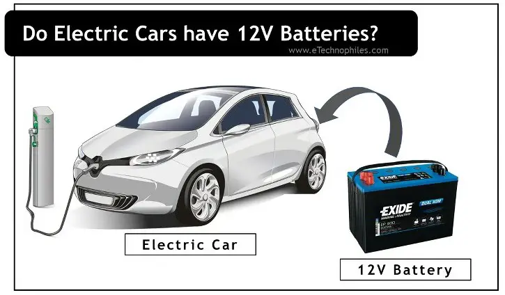 Do electric cars have 12V batteries?